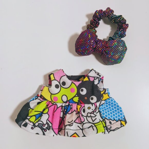 Sanrio Hello Kitty and Friends Dress with Metallic Bow for Labubu - Picture 6 of 6